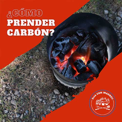 ¿Cómo prender carbón?